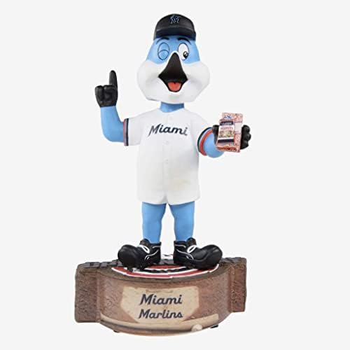 Miami Marlins Mascot Miami Marlins Baller Special Edition Bobblehead MLB
