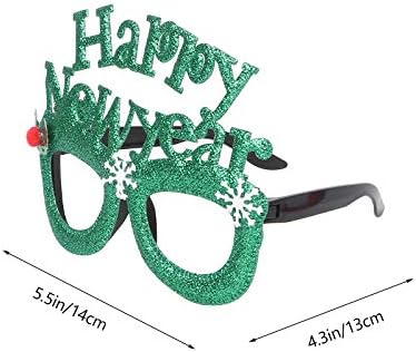 12pcs fotografija naočala Dječja djeca novogodišnje naočale Party Decor za slavlje za banket u favoru
