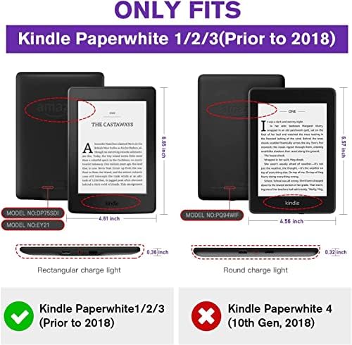 za Kindle Paperwhite Cover 5th / 6th / 7th, Kindle Paperwhite Case sa automatskim buđenjem/spavanjem