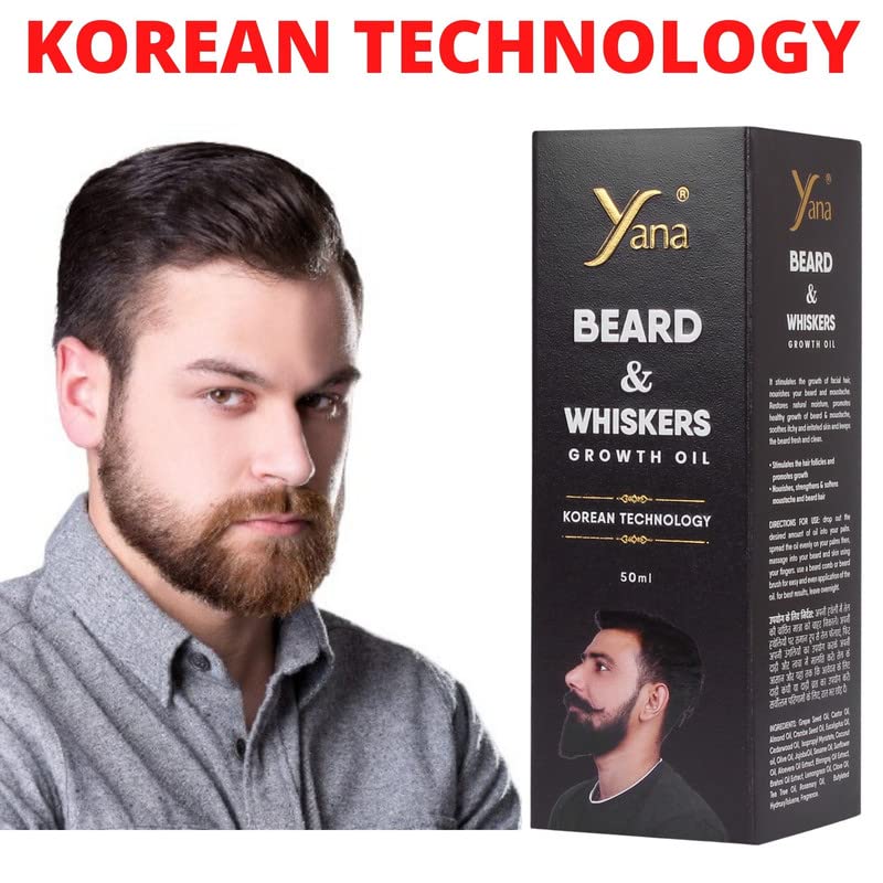 Yana brkovi i beard ulje za muškarce za stil