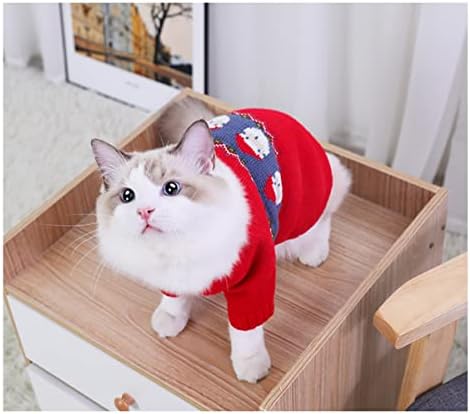 Odjeća za kućne ljubimce, božićni džemper Xmas štenad džemper pas zimski kaput meko topli pas kostim za