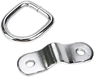 Bisbai D-Ring Tie Down 1/4 D-Ring Sidreni prsten za teret na prikolicama Kamioni RV ATV SUV motocikli Vozila