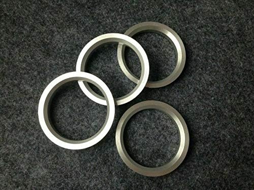 4pcs aluminijumske kotače Hubrings aluminijski čvorište Centrični prstenovi 71,5x75mm