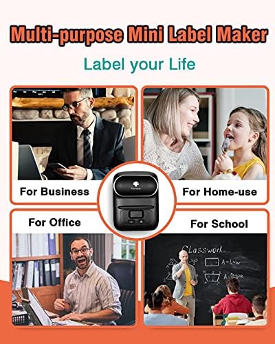 Phomemo Label Maker-M110 Bluetooth termalni štampač za posao, kancelariju, školu, kućnu upotrebu, etiketu