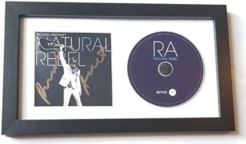 Richard Ashcroft iz Verve REAL potpisan prirodni Rebel CD uokvireni ekran COA