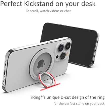 iRing Mag, magnetni držač prstena za telefon, postolje za noge, držač za MagSafe, bežično punjenje kompatibilno