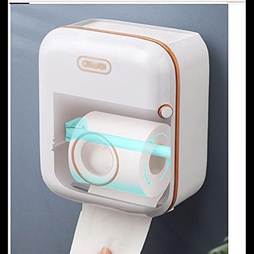 EEQEMG toaletni držač za držač stajališta na zid vodootporni papir ručnik za papir DESENZER TISKUS BOLJE