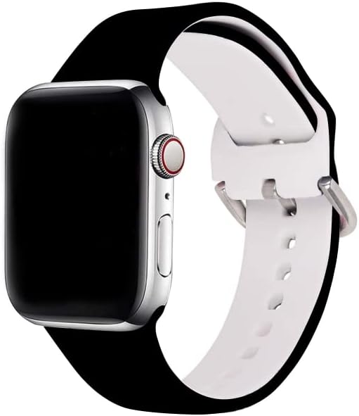 Kompatibilan sa padom Apple Watch 38/40/41/42/44 / 45 mm za žene Muškarci, mekani silikonski Darov Darovi