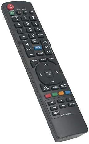 AKB72915266 Replace Remote Control Compatible with LG TV 19LE5300 22LE5300 22LE5500 22LV255C-UA 26LD352C