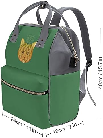 Ananas mačka vodootporna mama ruksaka velikog kapaciteta peppy torba multifunkcionalna putna torba