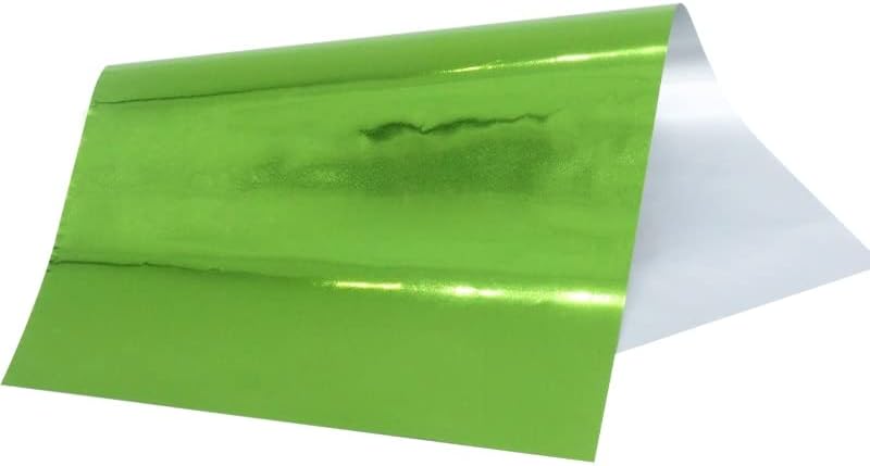 Svijetlo zeleno žigosanje folije Papir holografski transfer laminator folija za umjetnička Craft Božićna