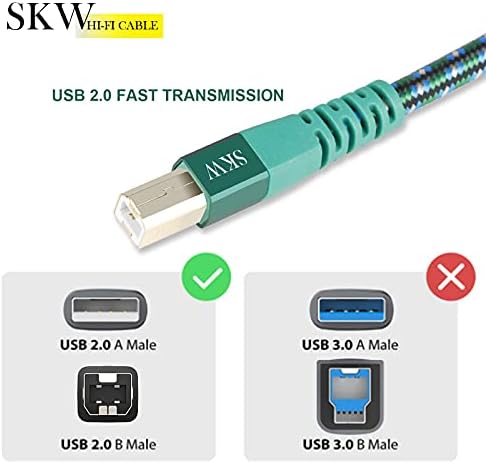 SKW ulazni nivo HC serija USB kabl za štampač USB A do USB B kabl 3ft/1m