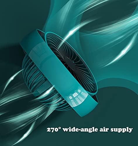 Angzifan Air Circulator Fan, mali tihi Turbo ventilatori sa, punjivi ventilator za sto prenosivi oscilirajući