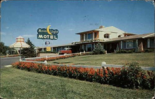 Moonlight Motel Independence, Missouri MO originalna Vintage razglednica 1958