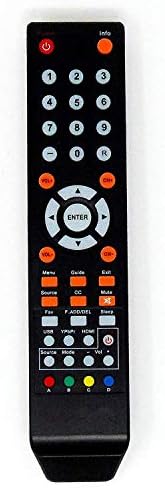 New Replacement Remote Control for Sceptre TV U435CV-UMR C550CV-UMR E195BD-SR E246BD-SMQK E168WV-SS X438BV-FSR