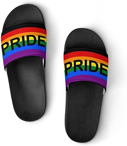 LGBT Gay Pride PVC kućne papuče neklizajuće zatvorene cipele za plažu na otvorenom za muškarce i žene
