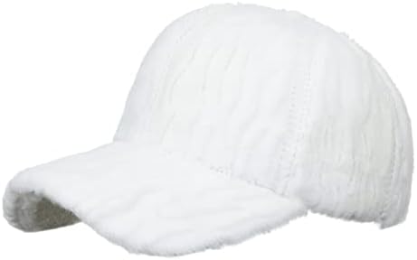 Zimska bejzbol kapa za žene topla meka obična vunena bejzbol kapa podesive sportske kape za sunčanje na