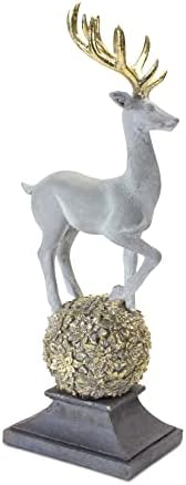 Melrose 87658 jelena na orb figuri, 18-inčna visina, smola