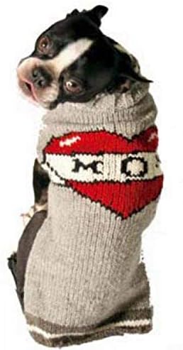 Prohladni pas tetovirana mama džemper, X-mali
