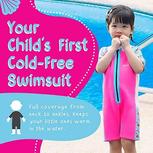 Cheekaaboo Wobbie Dječiji kupaći kostim, termo kupaći kostim za dječake i djevojčice, napravljen od Upf50+