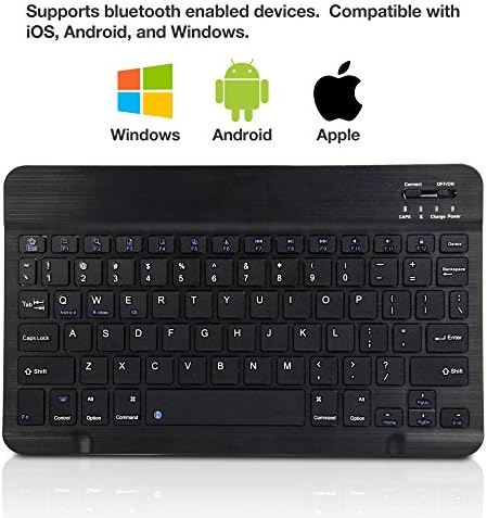 BoxWave tastatura za BLU Studio X10-SlimKeys Bluetooth tastatura, prenosiva Tastatura sa integrisanim komandama