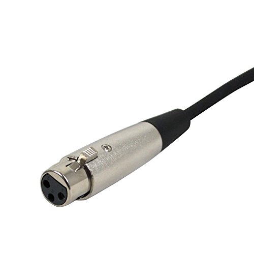 HOSA BLK kabl za mikrofon, 10 ft. Premium sa tradicionalnim XLR-ovim. CMI-serijom Premium ima četiri unutrašnja
