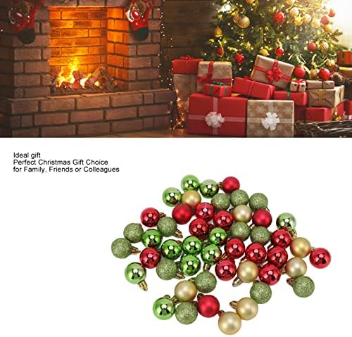 Mini Božić Ball ukrasi, Božić Tree dekoracije Shatterproof viseći Božić mali ukras kugle za odmor Party