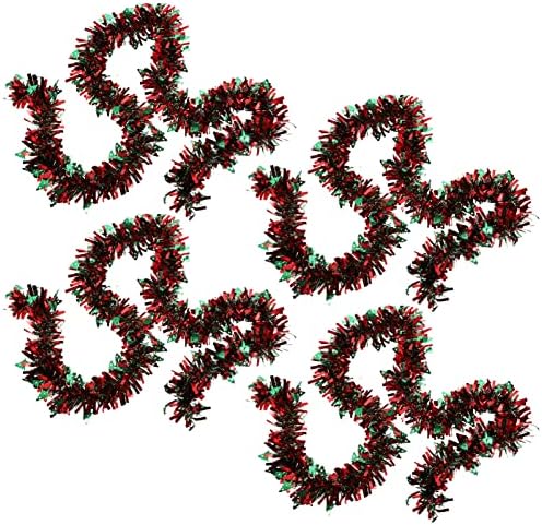 Kisangel božićni ukrasi na otvorenom vijenac 4pcs božićni metalik festooning gongland božićno drvce Garland