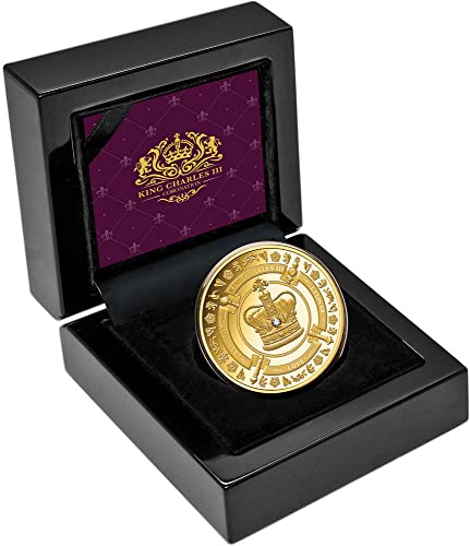 2023 DE Moderna prigodna Powercoin King Charles III Koronacija kruna 1 oz Gold Coin 100 $ Niue 2023 Dokaz