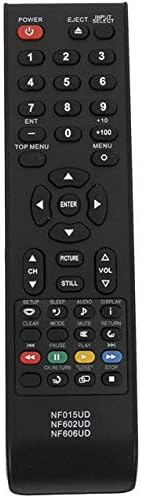 ALLIMITY NF015UD NF602UD NF606UD Remote Control Replacement for Emerson Sylvania TV LC225SL9 LC225SSX LC320SL1