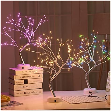 LED Fairy Night Light Drvo oblik lampa baterija USB upravlja Uskrs grana za svadbene zabave Holiday Home