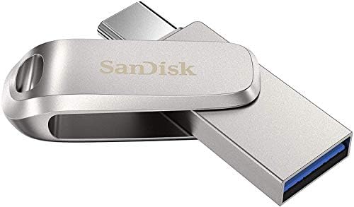 SanDisk Ultra Dual Drive Luxe 256GB Flash Drive USB Type-C za pametne telefone, tablete, računare - brzi
