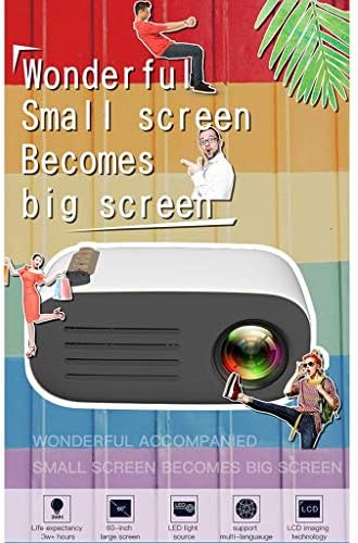 ZLXDP mini prijenosni projektor, prikaz Video projektor kućni kazalište, pametni telefon