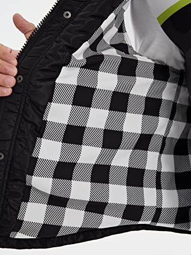 Oshho jakne za žene - muškarci Pocket džepa Camo Print Bomber Vest jakna