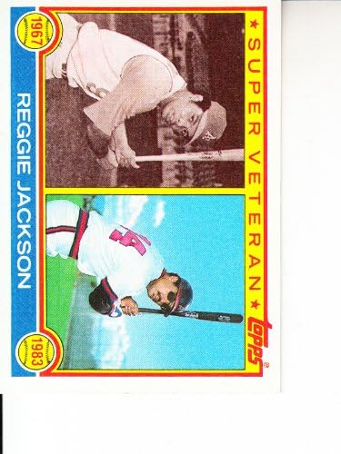 1983. bajbol 501 Reggie Jackson Super Veteran