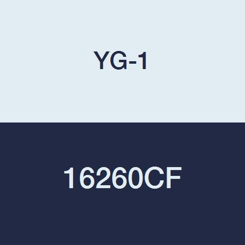 YG-1 16260CF .2362 Hssco8 End Mill, 4 Flauta, Regular Dužina, TiAlN-Futura Finiš, 2-1/2 Dužina
