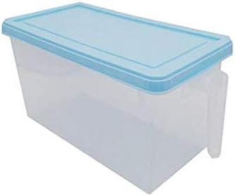 Linrus 6PC prozirna posuda za čuvanje hrane za višekratnu upotrebu, Kuhinjski frižider, zatvorena kutija