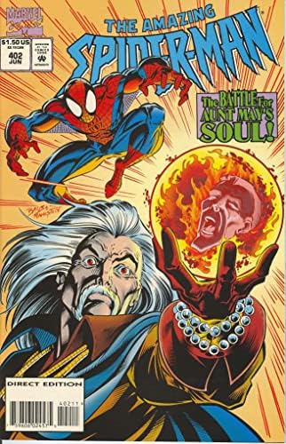 Amazing Spider-Man, 402 VF / NM ; Marvel comic book / J. M. DeMatteis