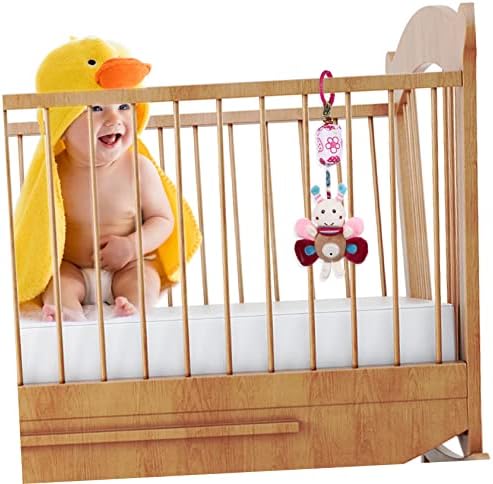 Toyandona kolica sa krevetom viseći zveckanje dječjih krevetinskih igračaka krevetića viseći kratkim igračkama