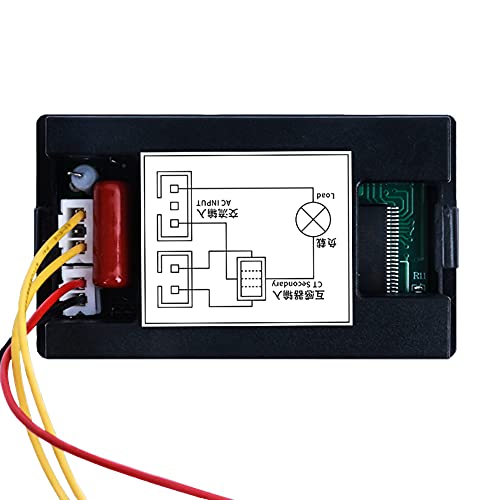 Taidactive mali LCD AC Digitalni multifunkcionalni detektor snage dvožični AC80-400V 10/50 / 100A AC napon