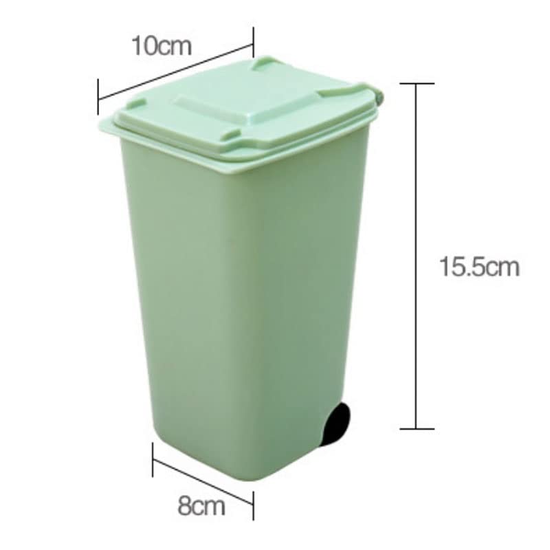 XDCHLK kanta za otpad stona kutija za odlaganje kućna korpa za smeće kontejner kanta za smeće ljuljačka
