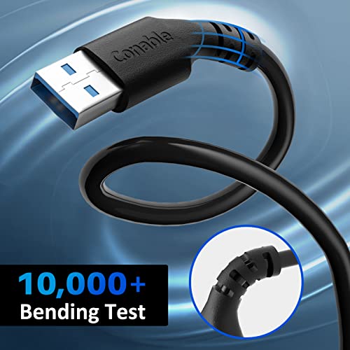 Kratki USB do USB kabela 2 metra, USB 3.0 muški kabel, unesite 5Gbps kabel za prijenos podataka za tvrdi