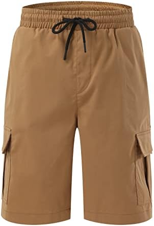 Muški dizajnerske kratke hlače, muške modne ležerne kožernog krupne boje džepne džepne hlače šarke