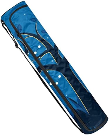 Yoga Mat torba nosač sa podesivim naramenicom, Magic Tree sa dekorativnim svetlima plava, 6, 7x33, 9in/17x86