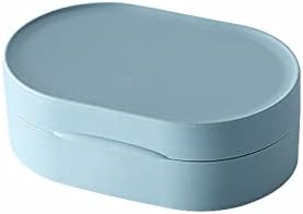 BlMiede Macaron Color Travel Sapun Portable Creative sapun kutije vodootporan sa poklopcem sa sapunom plastičnim