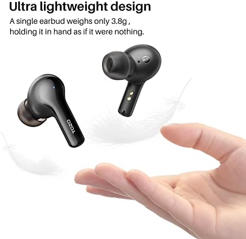 Tozo A2 Mini bežične slušalice Bluetooth 5.3 in slušalice za uši lagane slušalice & Tozo pa1 Bluetooth zvučnik