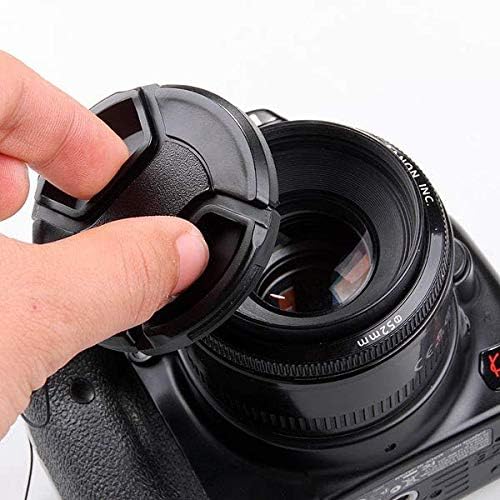 Poklopac objektiva, univerzalni poklopac za cjevane stezaljke, 37 mm-82mm, pogodan za Canon Nikon Sony Olympus