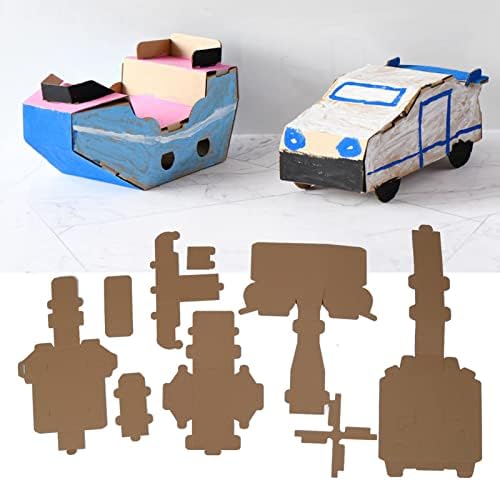 SWOQ PAPIR DIY igračke za kamione, bez mirisa, lako sastavljeni DIY papirni automobili za Darove DIY zanate