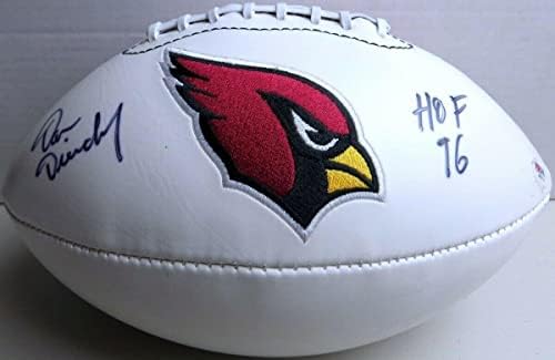 Dan Dierdorf potpisao je autogramirani fudbal Arizona Cardinals HOF 76 PSA W76728 - AUTOGREME FOOTPLETS