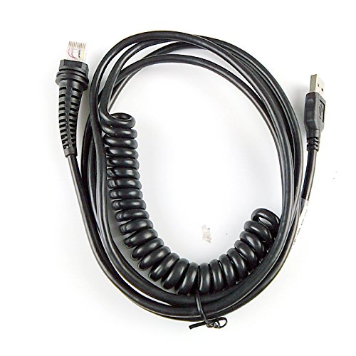 Spiral USB kabel za skener barkoda HHP 1200g 1202G 1250g 1250gap 1300g 1400g 1500g 1900GD 1900GSR 1902gh
